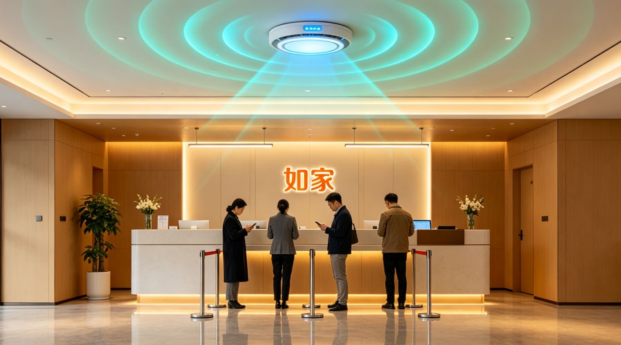 上海如家酒店全场景无线WiFi覆盖与无缝漫游认证系统集成工程